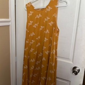 Old Navy Mustard Dress